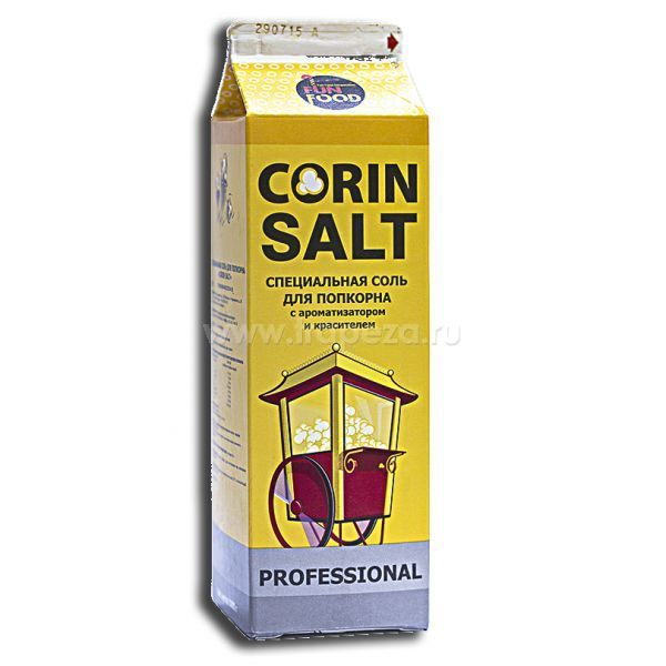 Солёная пищ. смесь для попкорна CORIN SALT, 1кг.
